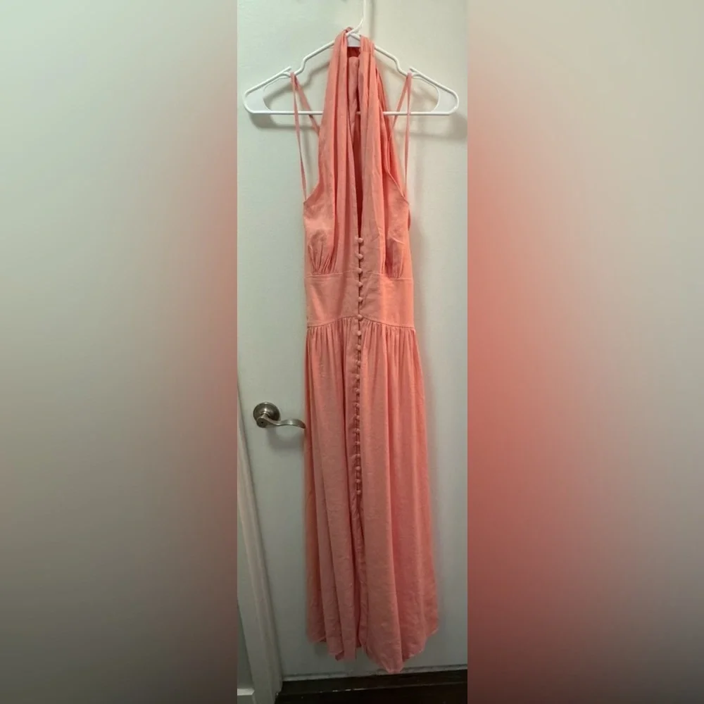 NWT Cult Gaia Ozia Linen Blend Dress - Picture 6 of 7